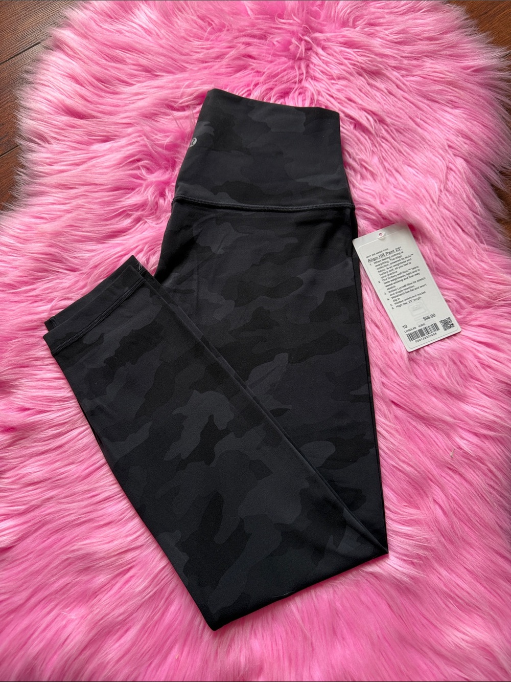 Lululemon size 10 align HR pant 25” heritage camo NWT